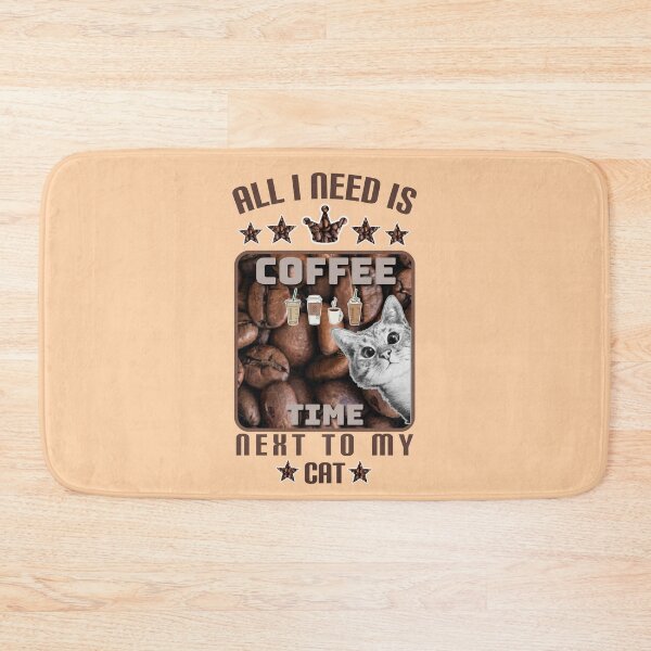 Item preview,  All I need is coffee next to my cat. designed and sold by Umiska.