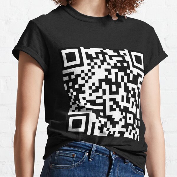 Item preview, rickroll qr code sticker designed and sold by Whous2701k.