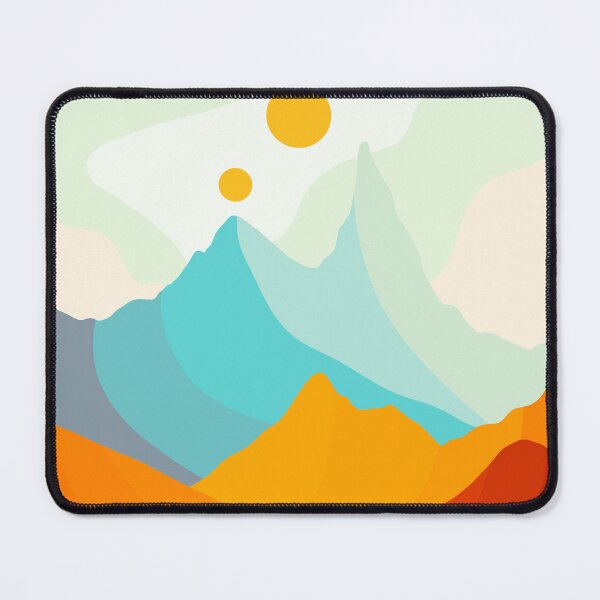 Item preview, The blue peak and the three suns designed and sold by Swadeillustrations.