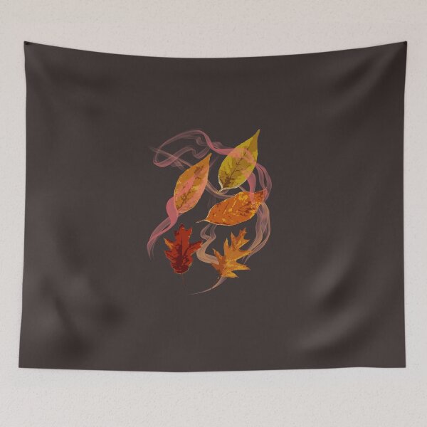 Item preview, Leaves in the wind red designed and sold by AmonRa16.