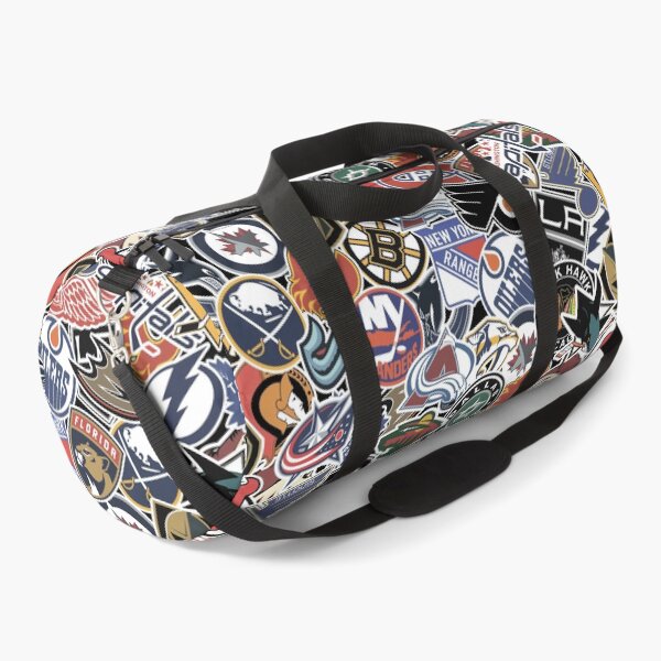NHL teams stickers Duffle Bag