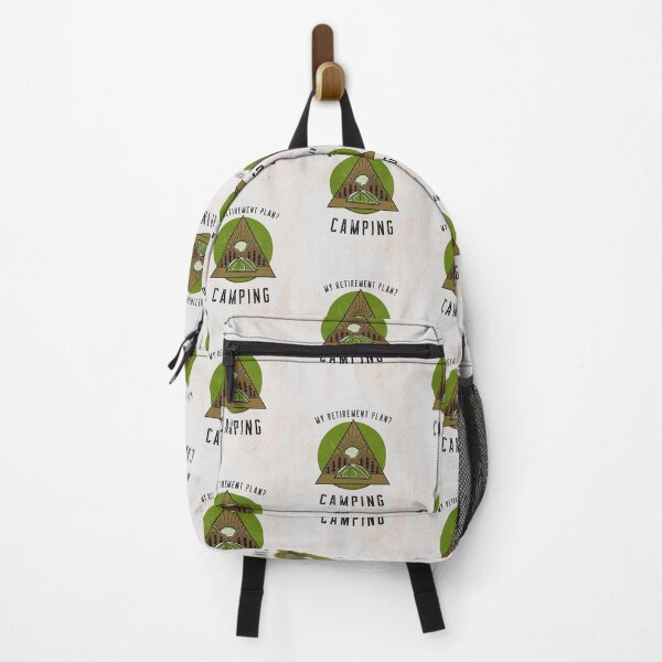 Item preview, My Retirement Plan? Camping. designed and sold by PetitePeche.