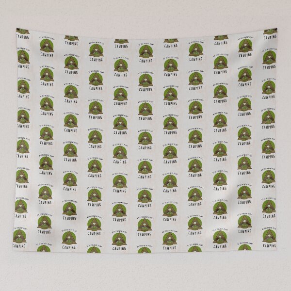 Item preview, My Retirement Plan? Camping. designed and sold by PetitePeche.