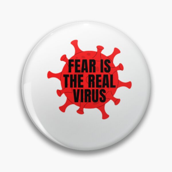 Item preview, Fear Is The Real Virus designed and sold by anas667.