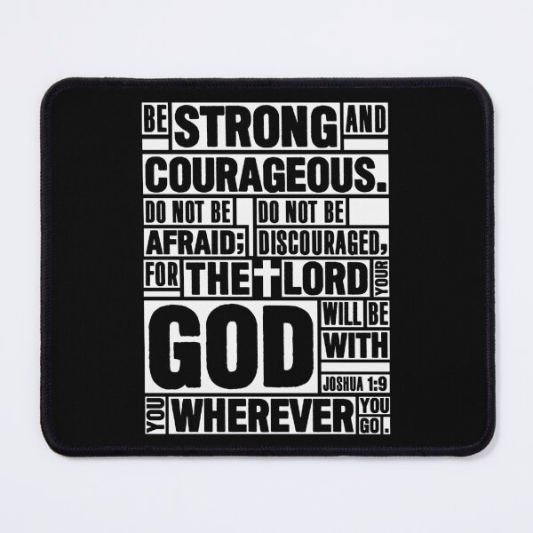 Item preview, Joshua 1:9 Be Strong and Courageous designed and sold by plushism.
