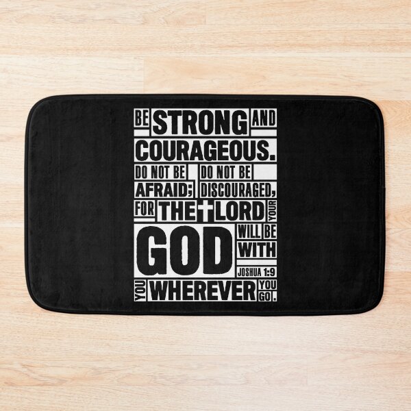 Item preview, Joshua 1:9 Be Strong and Courageous designed and sold by plushism.