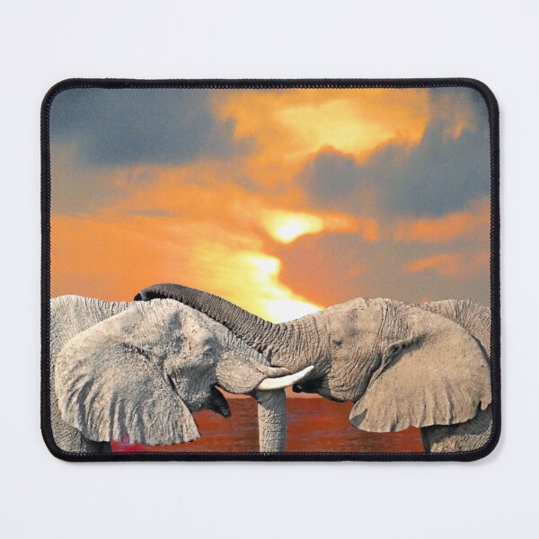 Item preview, Affectionate Elephants designed and sold by kristalcurt.