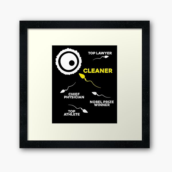 Item preview, Cleaner Cleaning Operative Building Cleaner designed and sold by Krautshirts.