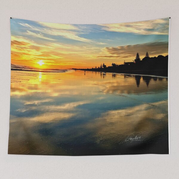 Item preview, SUNRISE BEACH REFLECTION designed and sold by Steffi August.
