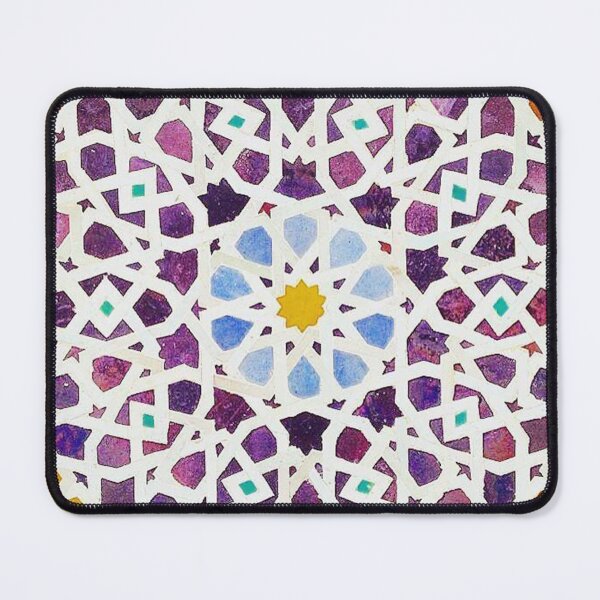 Item preview, zellige moroccan mosaic tilework, traditional moroccan art designed and sold by NoetherSym.