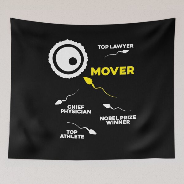 Item preview, Mover Moving Furniture Mover Remover Removalist designed and sold by Krautshirts.