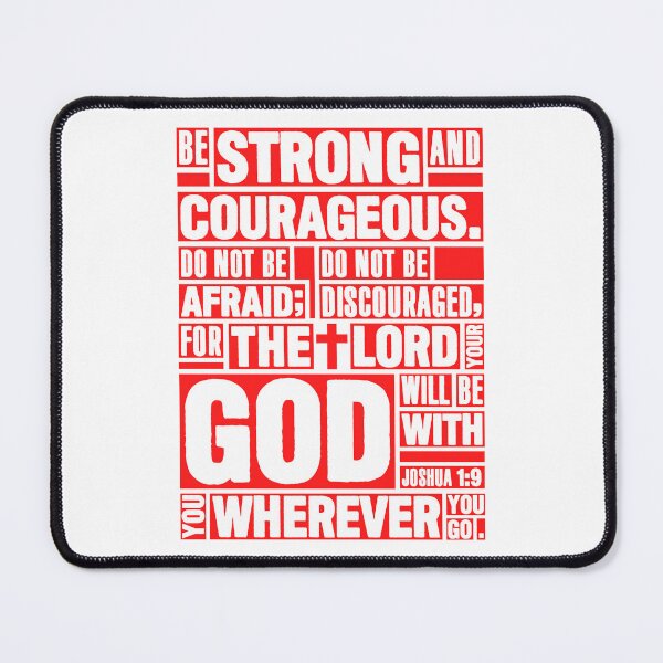 Item preview, Joshua 1:9 Be Strong and Courageous designed and sold by plushism.