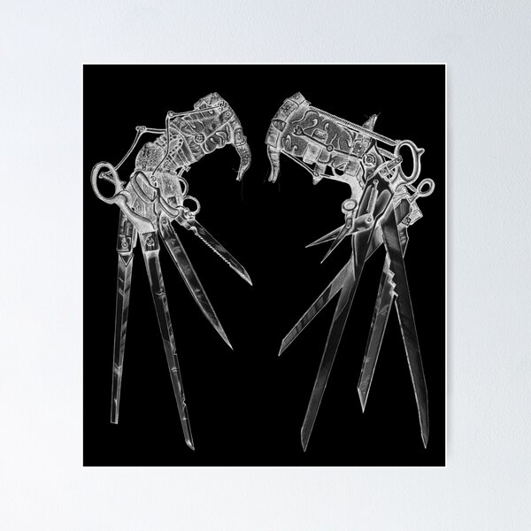 Item preview, Scissorhands- Inverted designed and sold by OneSizeKillsAll.