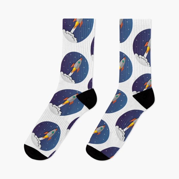 Item preview, Rocket In Space  designed and sold by VikiQuick.