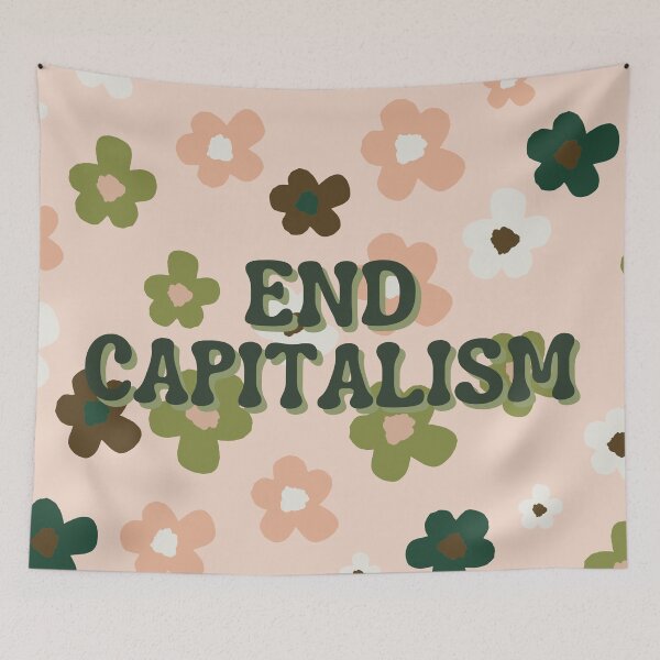 Item preview, 60s retro flower bib - end capitalism designed and sold by mooneko.