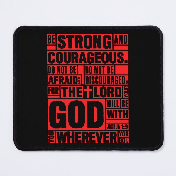 Item preview, Joshua 1:9 Be Strong and Courageous designed and sold by plushism.