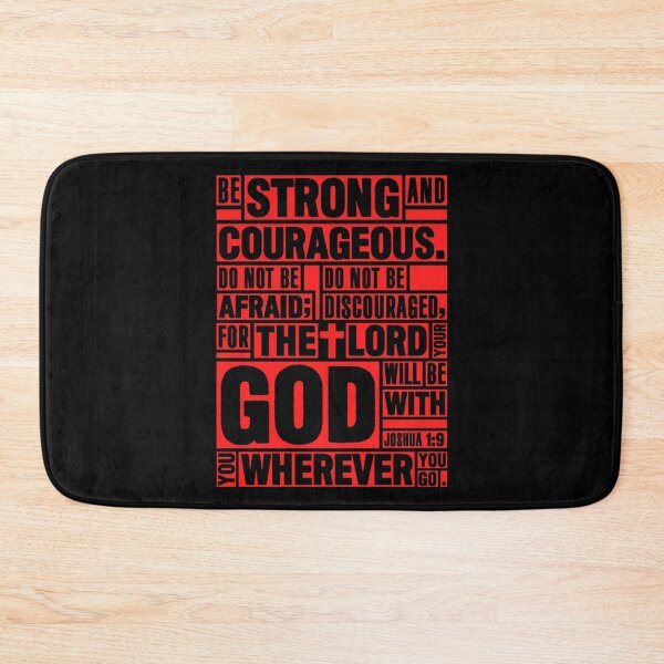 Item preview, Joshua 1:9 Be Strong and Courageous designed and sold by plushism.