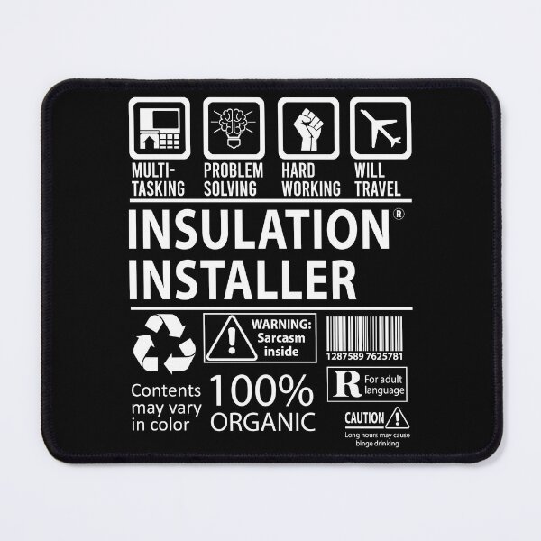 Item preview, Insulation Installer T Shirt - MultiTasking Certified Job Gift Item Tee designed and sold by sabinacsnm.