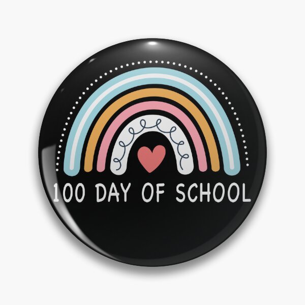 Item preview, Happy 100th Day Of School Teacher Kids 100 Days Rainbow designed and sold by ZimbomDesigner.