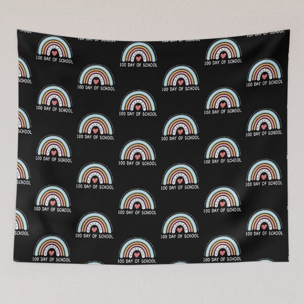 Item preview, Happy 100th Day Of School Teacher Kids 100 Days Rainbow designed and sold by ZimbomDesigner.