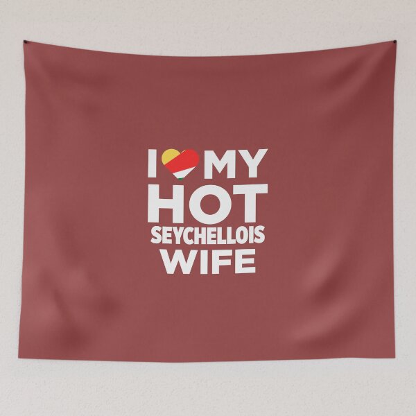 Item preview, I Love My Seychellois Wife designed and sold by AlwaysAwesome.