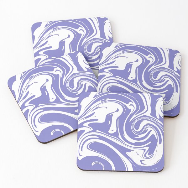 Item preview, Violet And White Swirl designed and sold by ArtbyLucy27.
