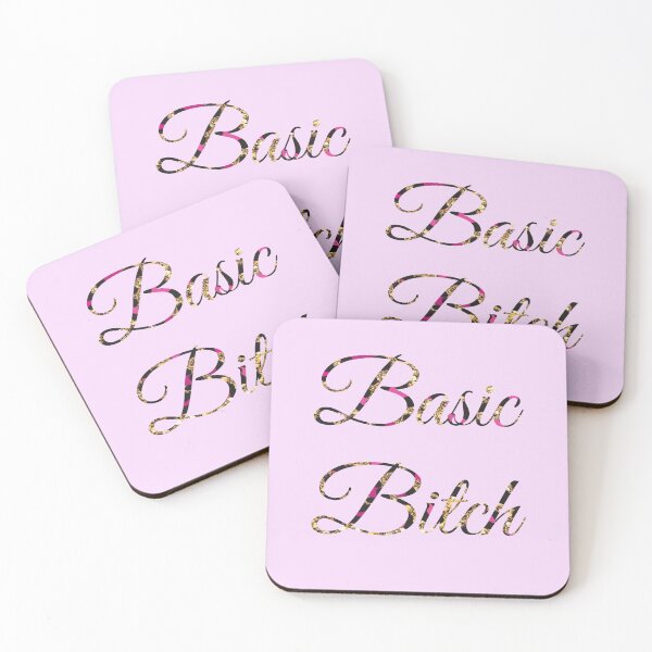 Item preview, Basic Bitch - celebrate your basicness : sparkle, pink leopard designed and sold by thejesssweetman.
