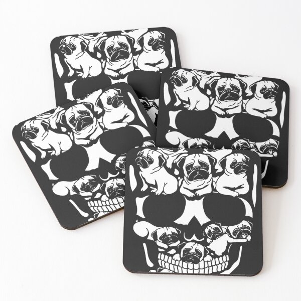 Item preview, Dog Skeleton Halloween Costume - Pug Skull T-Shirt designed and sold by TatjanaSub.