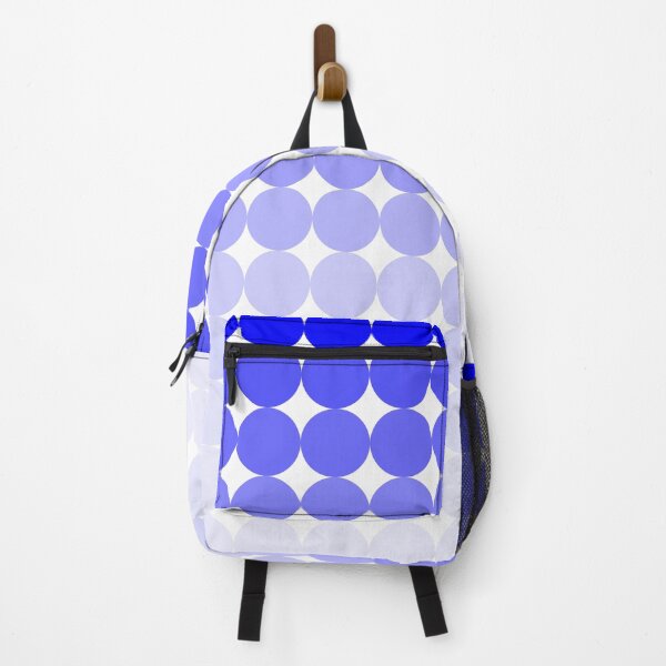 Item preview, Gradient Dots Electric Blue to Periwinkle Purple Retro Modern Pattern designed and sold by kierkegaard.