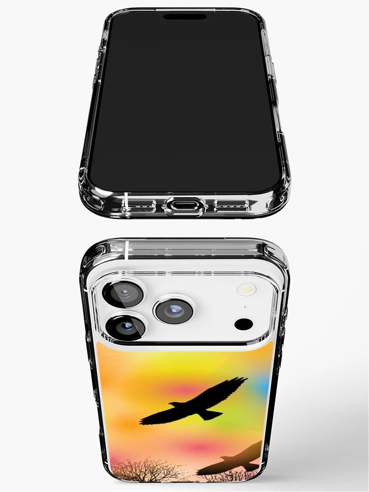Thumbnail 3 of 5, iPhone Case, Colourful flight designed and sold by BubbleTextBox.