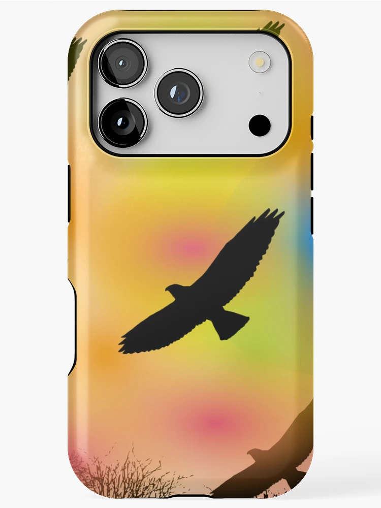 Thumbnail 1 of 4, iPhone Case, Colourful flight designed and sold by BubbleTextBox.