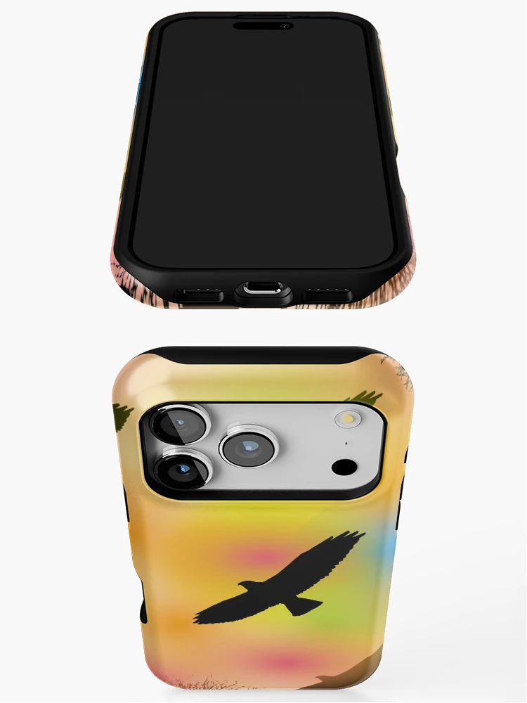 Thumbnail 3 of 4, iPhone Case, Colourful flight designed and sold by BubbleTextBox.
