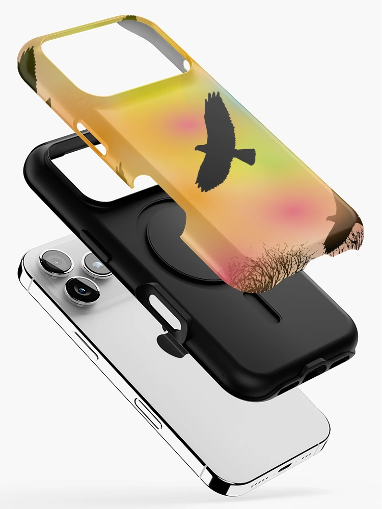 Thumbnail 2 of 4, iPhone Case, Colourful flight designed and sold by BubbleTextBox.