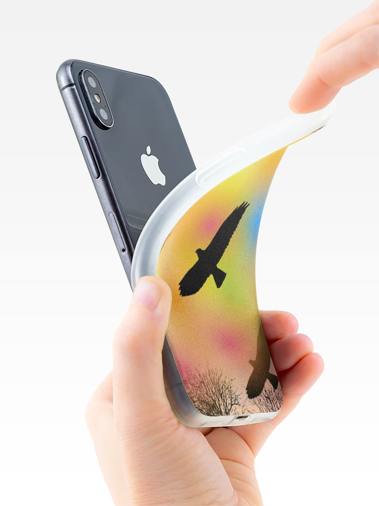 Thumbnail 4 of 5, iPhone Case, Colourful flight designed and sold by BubbleTextBox.