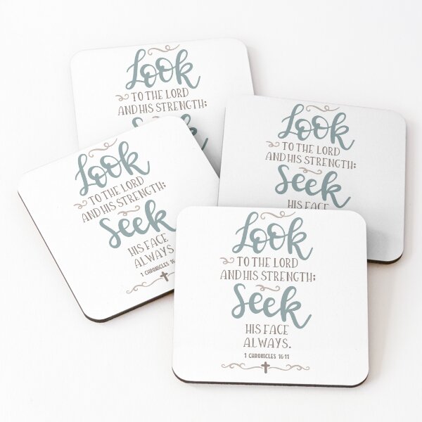 Item preview, 1 Chronicles 16:11 designed and sold by cksplash.