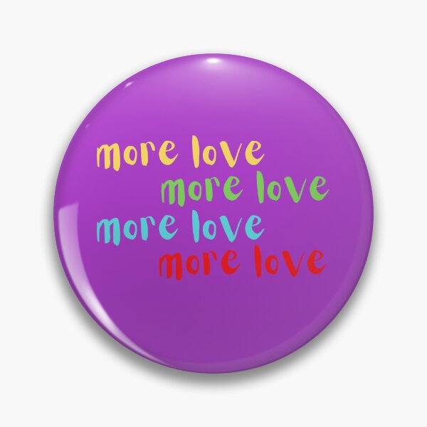Item preview, more love, crazy colors,  designed and sold by LuFilu.