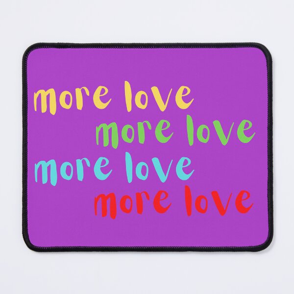 Item preview, more love, crazy colors,  designed and sold by LuFilu.