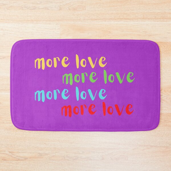 Item preview, more love, crazy colors,  designed and sold by LuFilu.