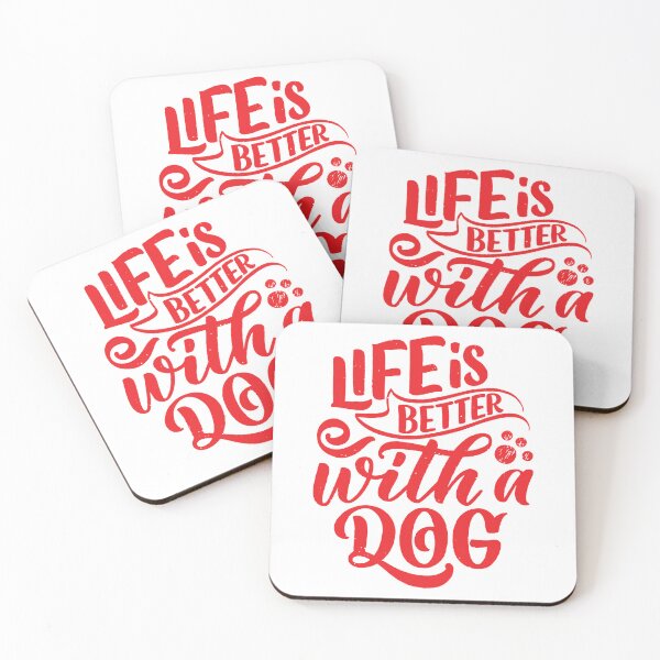 Item preview, Life better with dog  designed and sold by KarryPack5.