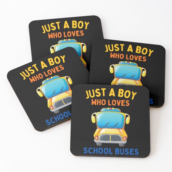 Item preview, Just A Boy Who Loves School Buses designed and sold by BahiaStyle.