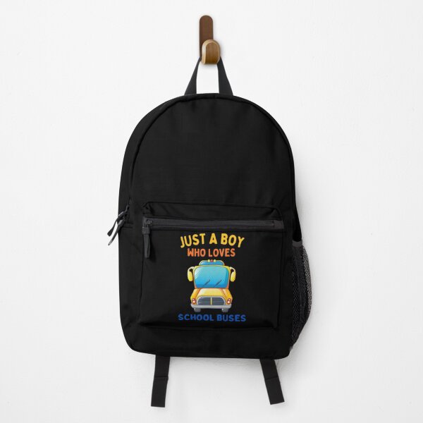 Item preview, Just A Boy Who Loves School Buses designed and sold by BahiaStyle.