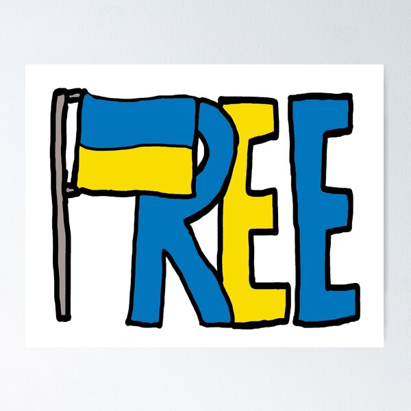 Item preview, Free Ukraine designed and sold by Mark-Ewbie.