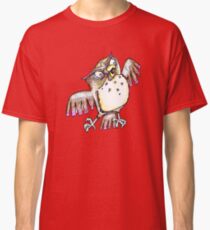 Wise Owl with Gel Pen Classic T-Shirt
