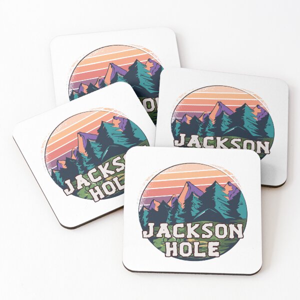 Item preview, Jackson Hole Wyoming Vintage Art designed and sold by MrEddie10.