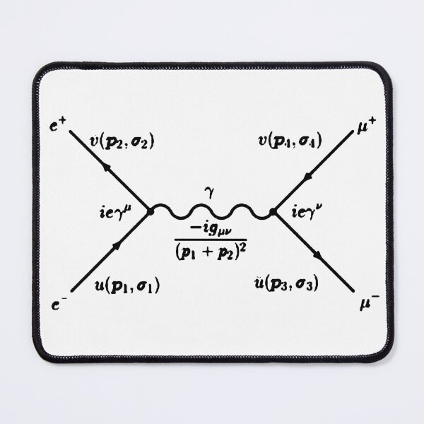 Item preview, Feynman diagram,  electron positron scattering designed and sold by NoetherSym.