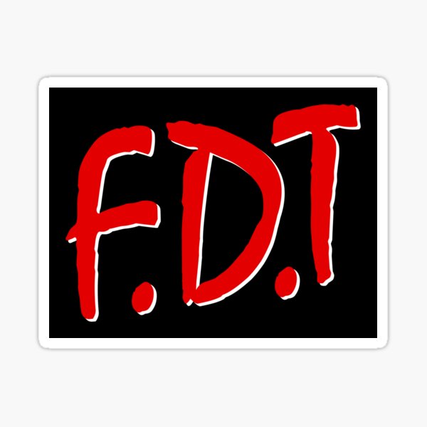 Artikel-Vorschau von FDT, designt und verkauft von boombapbeatnik.