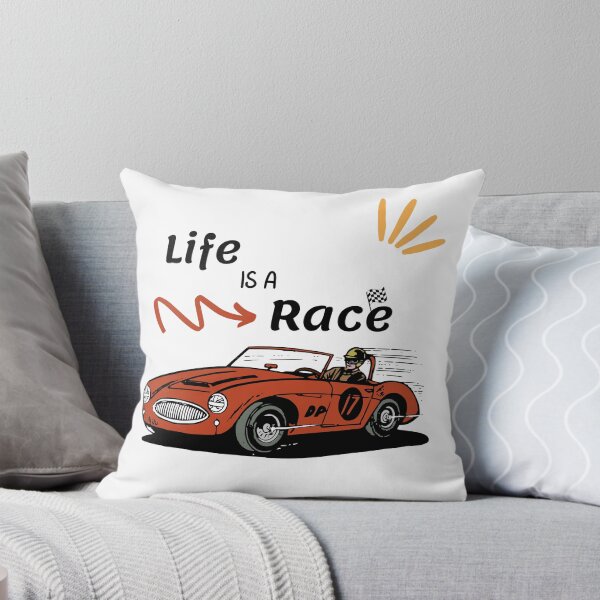 Item preview, Life is a race designed and sold by MakeTrendy.