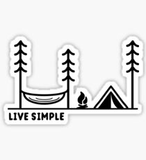Live Simple Sticker