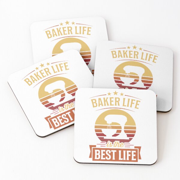 Artikelvorschau, Baker Life Is The Best Life Konditor im Retro-Vintage-Stil Süßer Bäcker und Konditor Merch and Acc entworfen und verkauft von Rachelle0Utz.