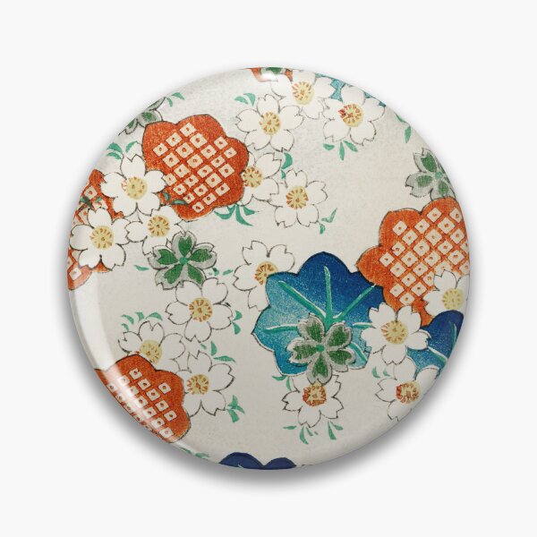 Item preview, Japanese Floral Pattern - Watanabe Seitei designed and sold by NineVi.